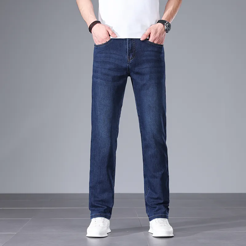 Merry City Jeans Men's Navy Blue-1