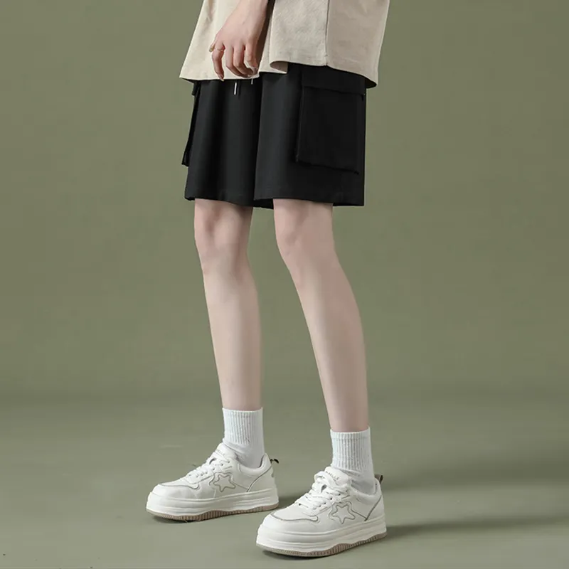 Merry City Cargo Shorts Women's Black-3