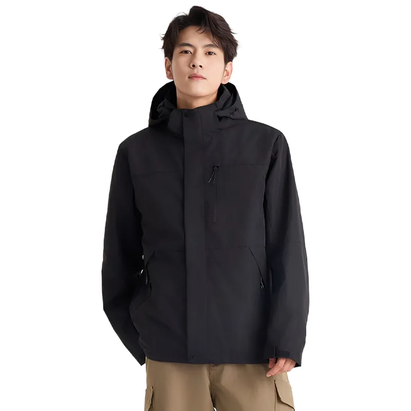 Merry City Water Resistant Windproof UV Protection Breathable Wear Resistant Warm Windbreaker Jacket Unisex-0