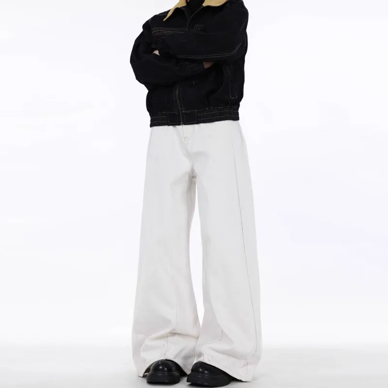 VINMUK Jeans Unisex White-6