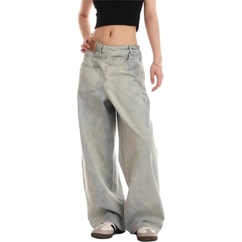 VINMUK Jeans Unisex Light Blue-4