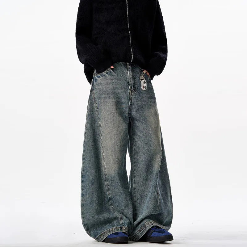 VINMUK Jeans Unisex Vintage Blue-3