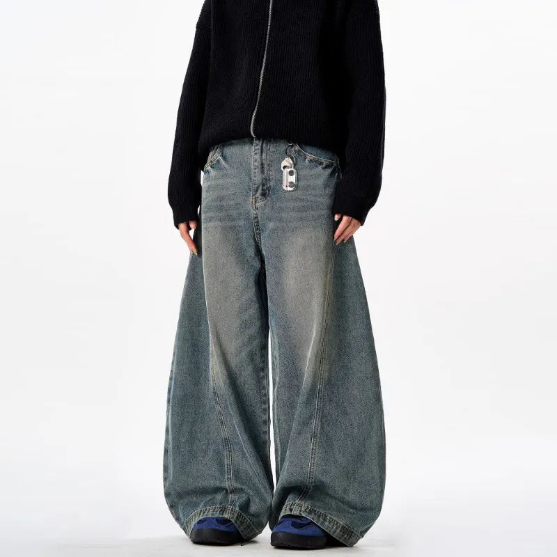 VINMUK Jeans Unisex Vintage Blue-4