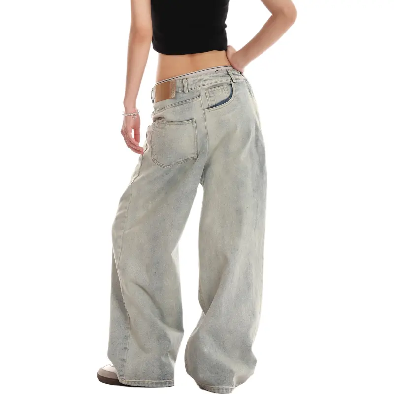 VINMUK Jeans Unisex Light Blue-3