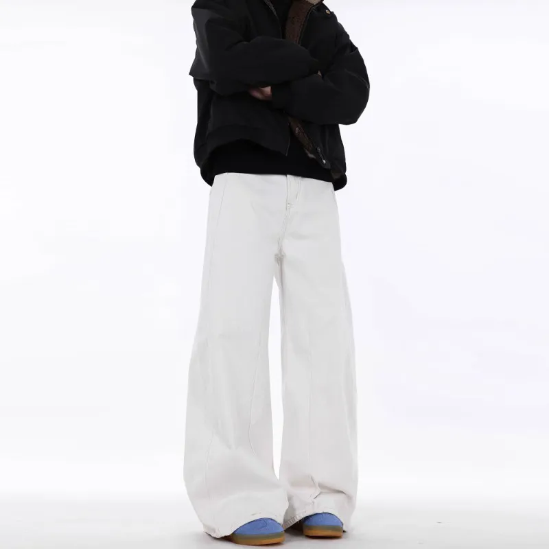 VINMUK Jeans Unisex White-4