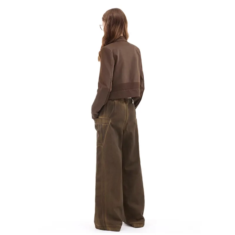 VINMUK Jeans Unisex Khaki-3
