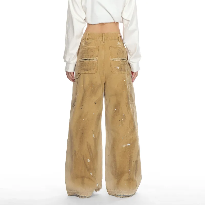 VINMUK Jeans Unisex Khaki-6