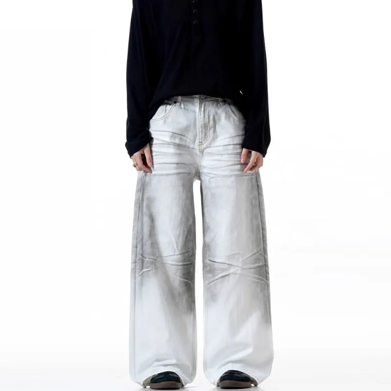 VINMUK Jeans Unisex White-3