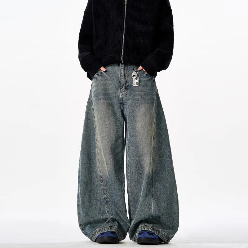 VINMUK Jeans Unisex Vintage Blue-2