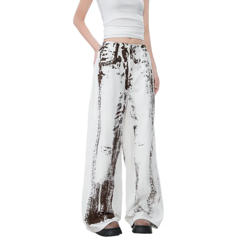VINMUK Jeans Unisex White-3