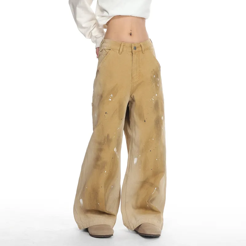 VINMUK Jeans Unisex Khaki-4