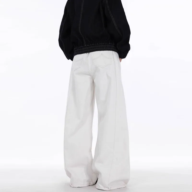 VINMUK Jeans Unisex White-7