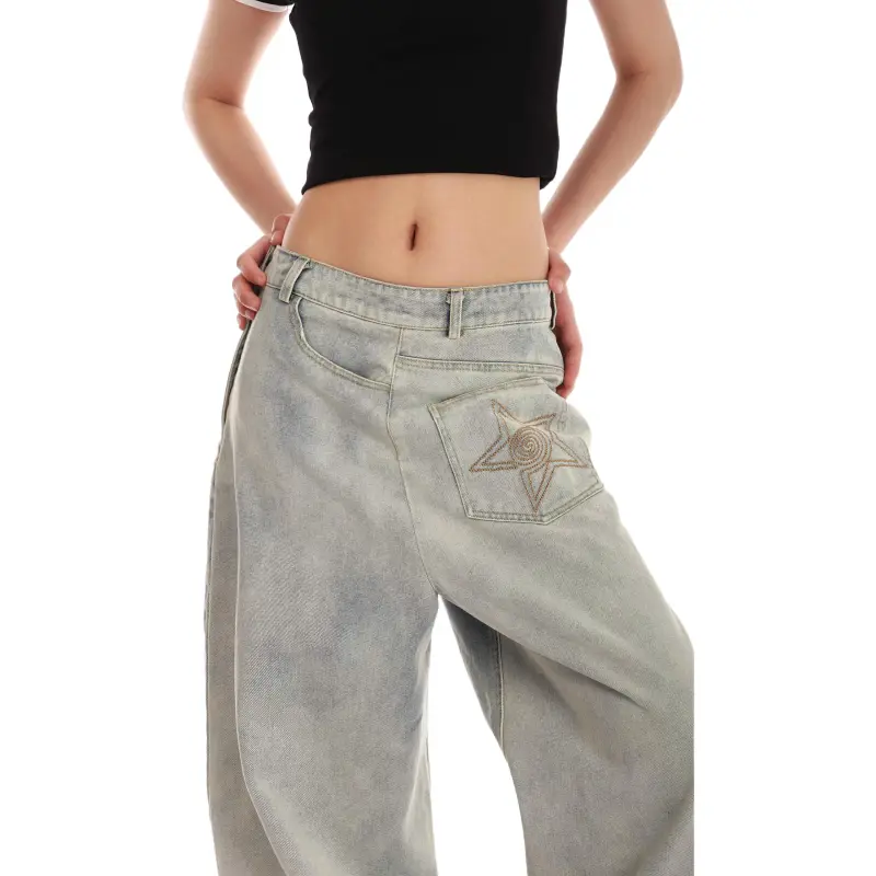 VINMUK Jeans Unisex Light Blue-2