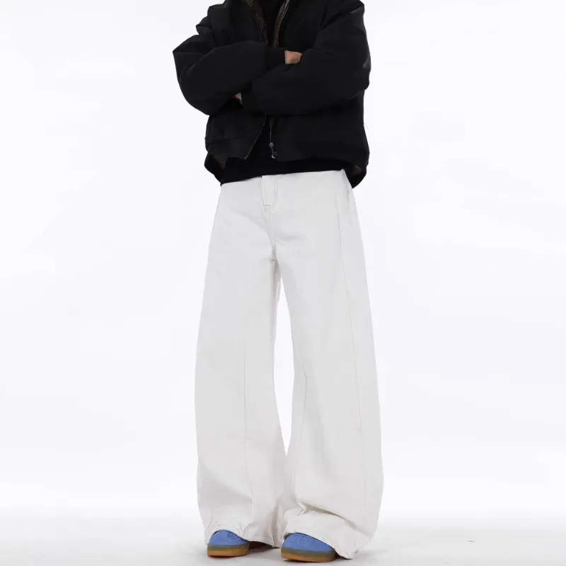 VINMUK Jeans Unisex White-3