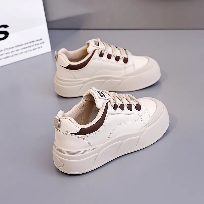 Turns By Turns Slip Resistant Height Increasing Low Top Skateboard Shoes Unisex-2