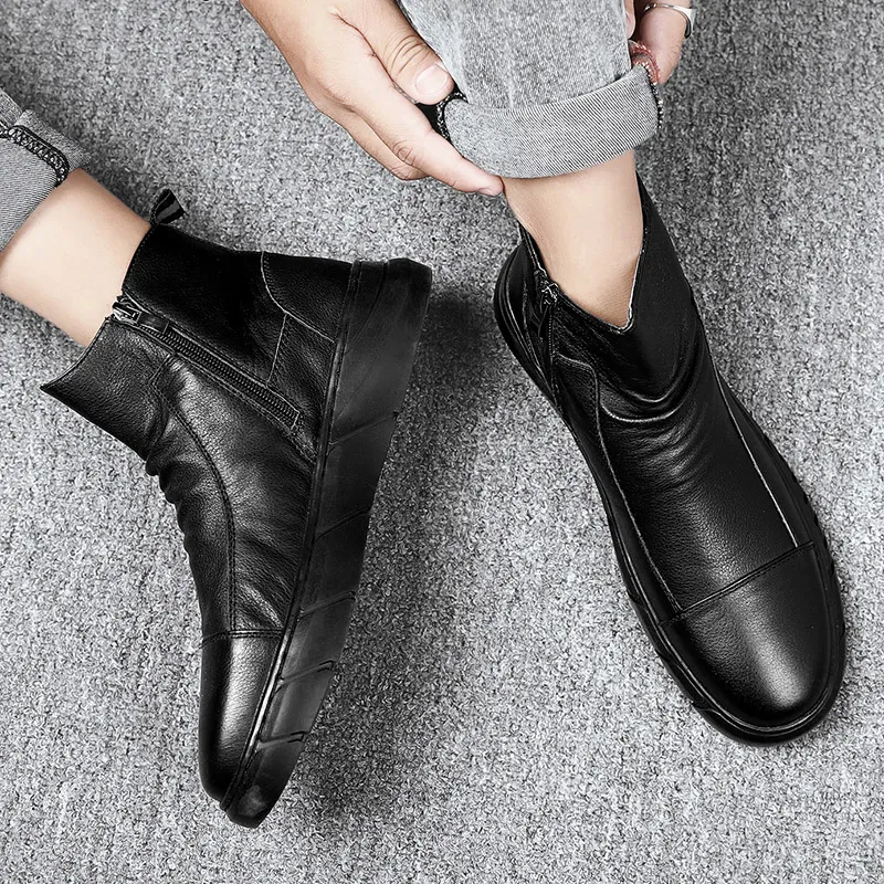 Turns By Turns Ankle Boots Unisex Black-5