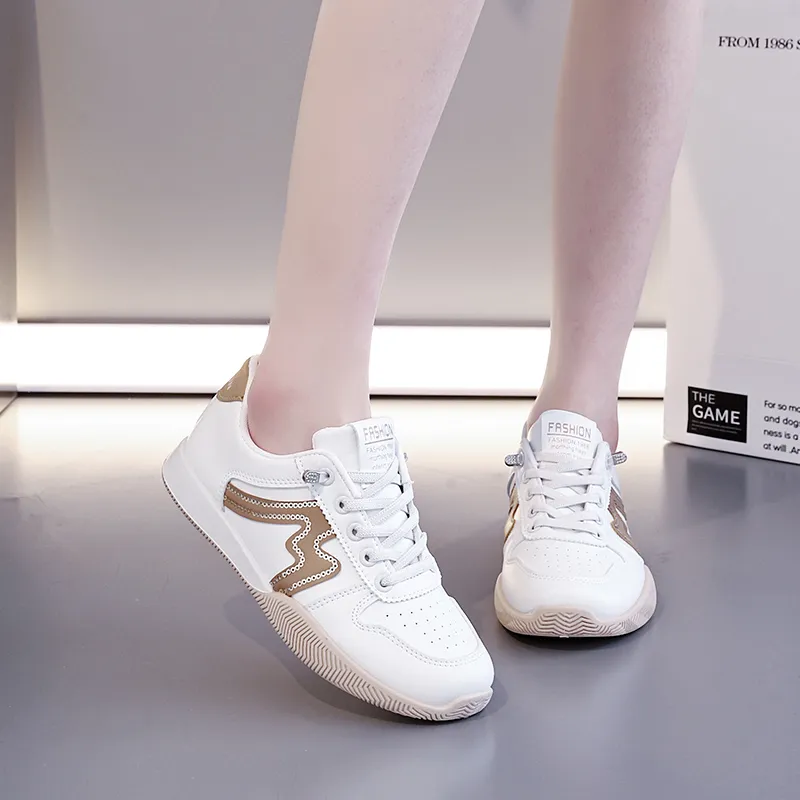 Turns By Turns Shock Absorbers With Slip Resistant And Abrasion Resistant Properties Low Top Casual Shoes Women's-7