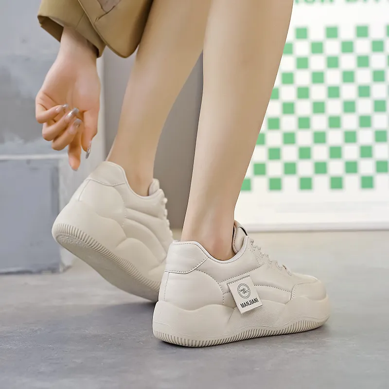 Turns By Turns Slip Resistant, Abrasion Resistant, Waterproof, Height Increasing Low Top Casual Shoes Unisex-2