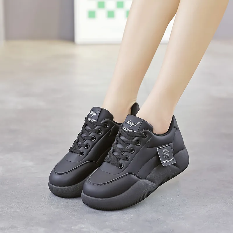 Turns By Turns Slip Resistant, Abrasion Resistant, Waterproof, Height Increasing Low Top Casual Shoes Unisex-5