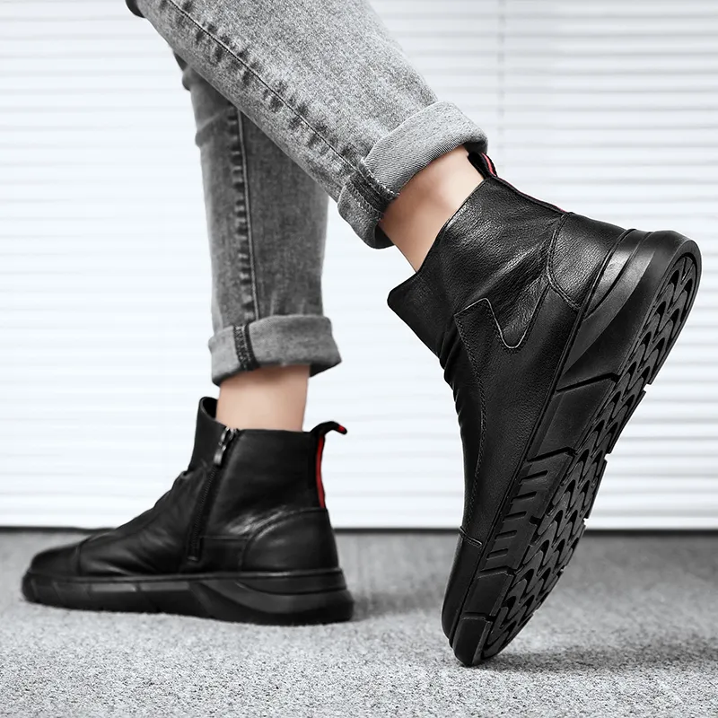 Turns By Turns Ankle Boots Unisex Black-3