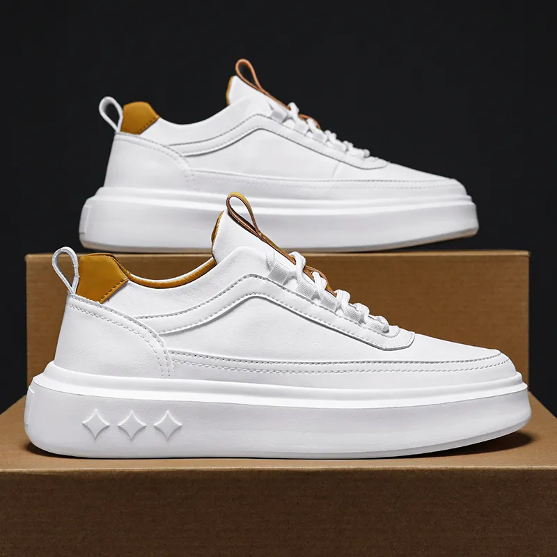 Turns By Turns Slip Resistant, Abrasion Resistant, Breathable, Height Increasing Skateboard Shoes Men's-10