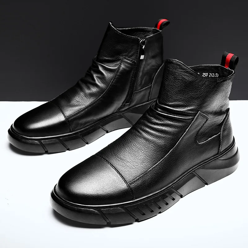 Turns By Turns Ankle Boots Unisex Black-2