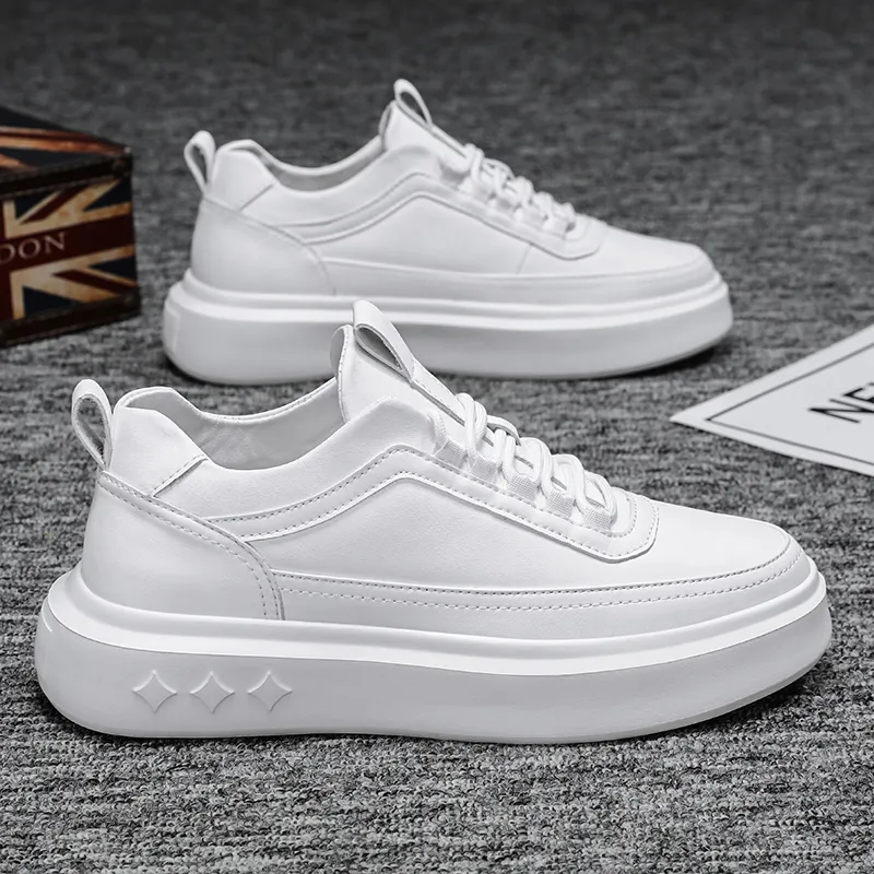 Turns By Turns Slip Resistant, Abrasion Resistant, Breathable, Height Increasing Skateboard Shoes Men's-2