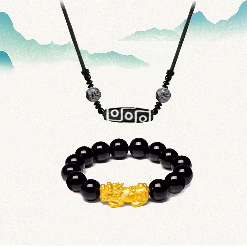 MAX&LOVE Ebony Bracelets Unisex-7