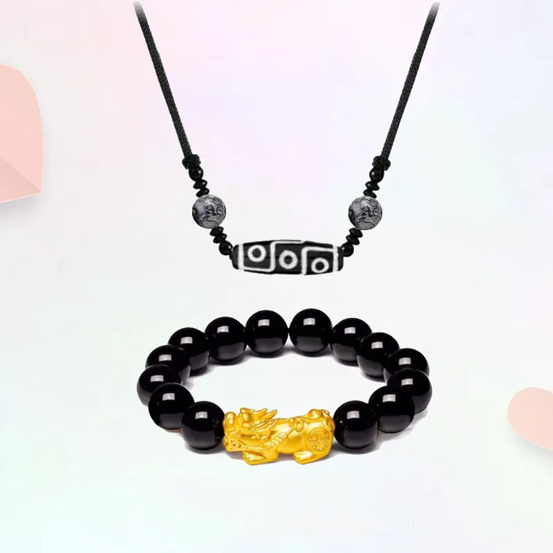 MAX&LOVE Ebony Bracelets Unisex-1