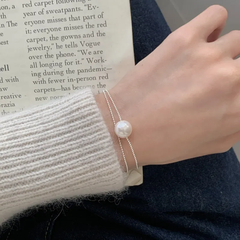 TAOHUAZHAOZHAO S925 Silver Bracelets Women's-3