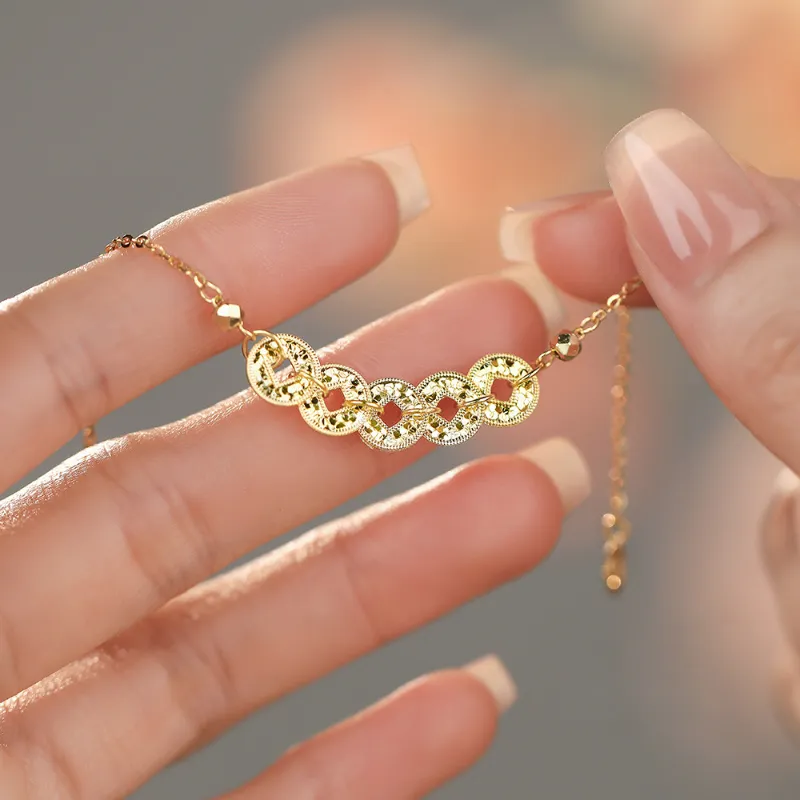 TAOHUAZHAOZHAO S925 Silver Necklaces Women's-6