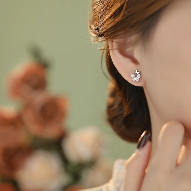 TAOHUAZHAOZHAO S925 Silver Earrings Women's-2