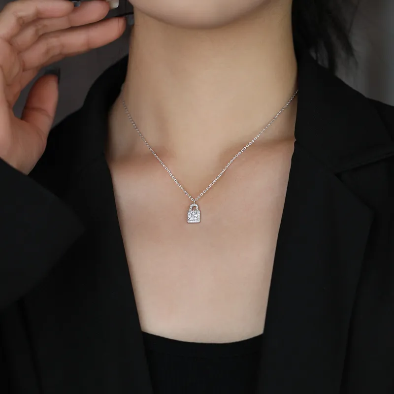 TAOHUAZHAOZHAO S999 Fine Silver Necklaces Women's-1