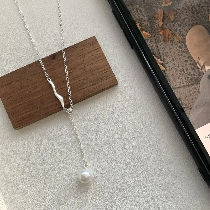 TAOHUAZHAOZHAO S925 Silver Necklaces Women's-5