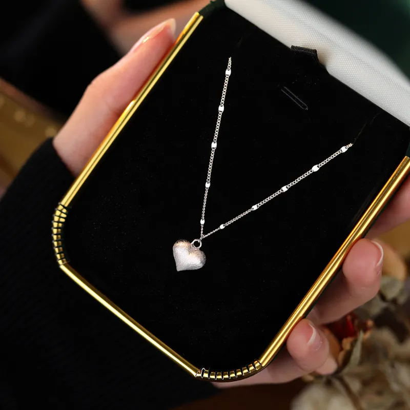 TAOHUAZHAOZHAO S925 Silver Necklaces Women's-3