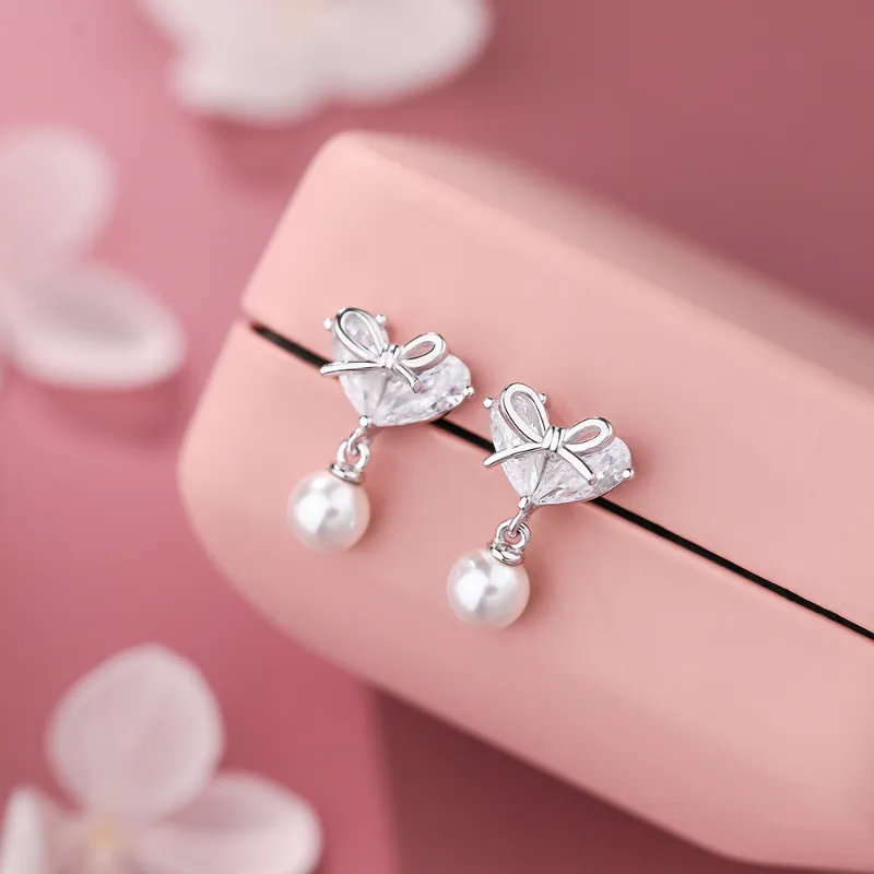 TAOHUAZHAOZHAO S 999 Fine Silver Stud Earrings Women's-5