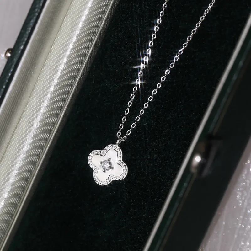 TAOHUAZHAOZHAO S 999 Fine Silver Necklaces Women's-4