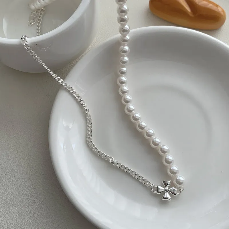 TAOHUAZHAOZHAO S925 Silver Necklaces Women's-4