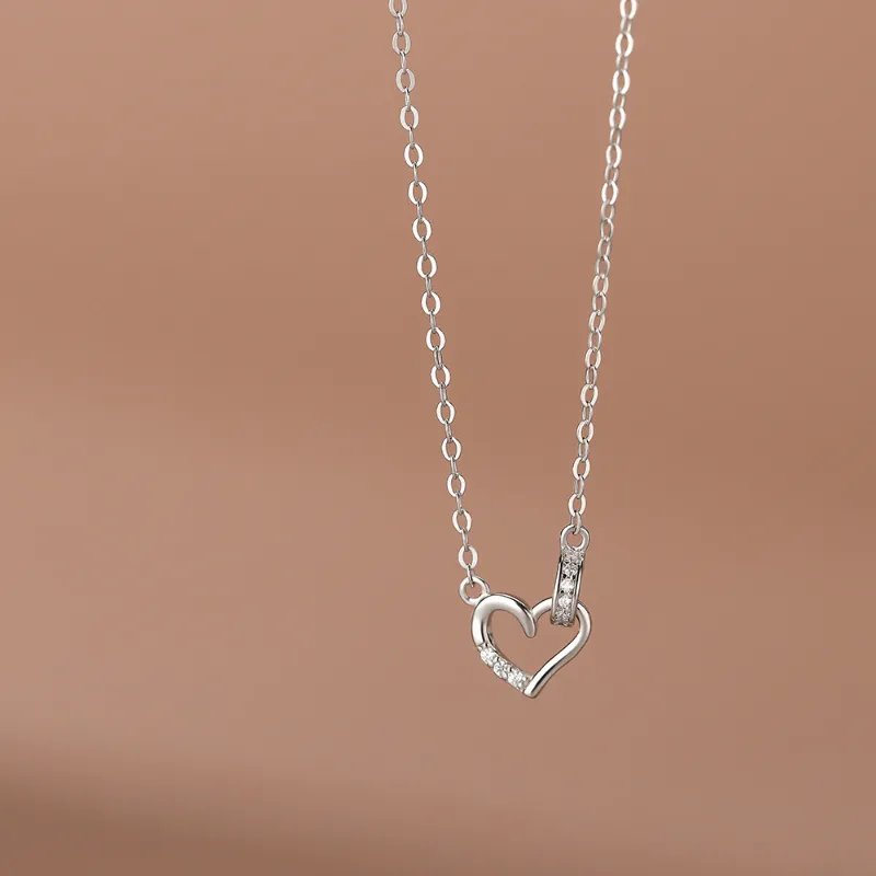 TAOHUAZHAOZHAO S925 Silver Necklaces Women's-2