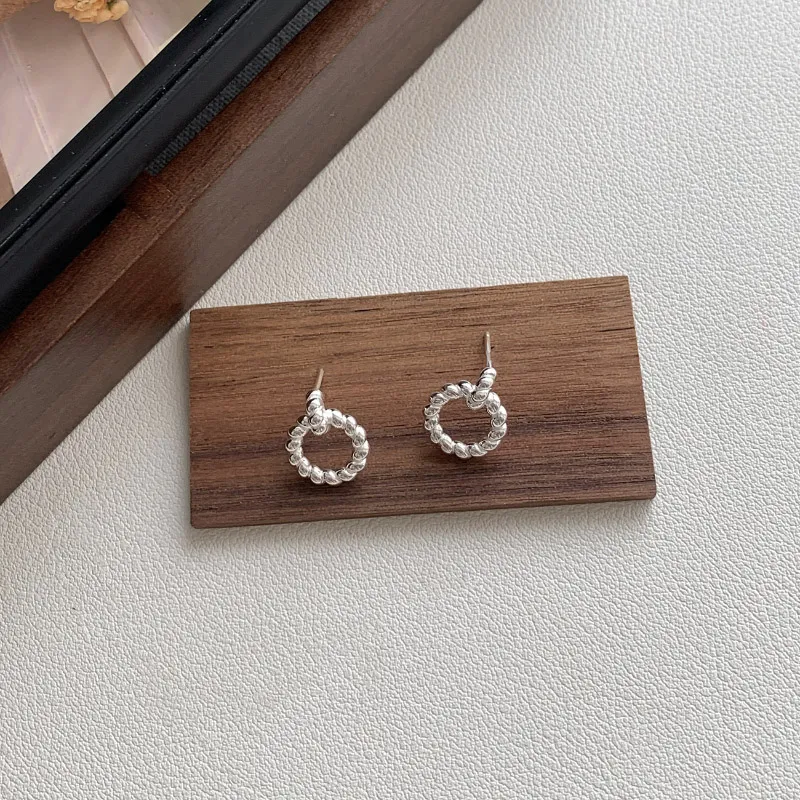 TAOHUAZHAOZHAO S925 Silver Earrings Women's-5
