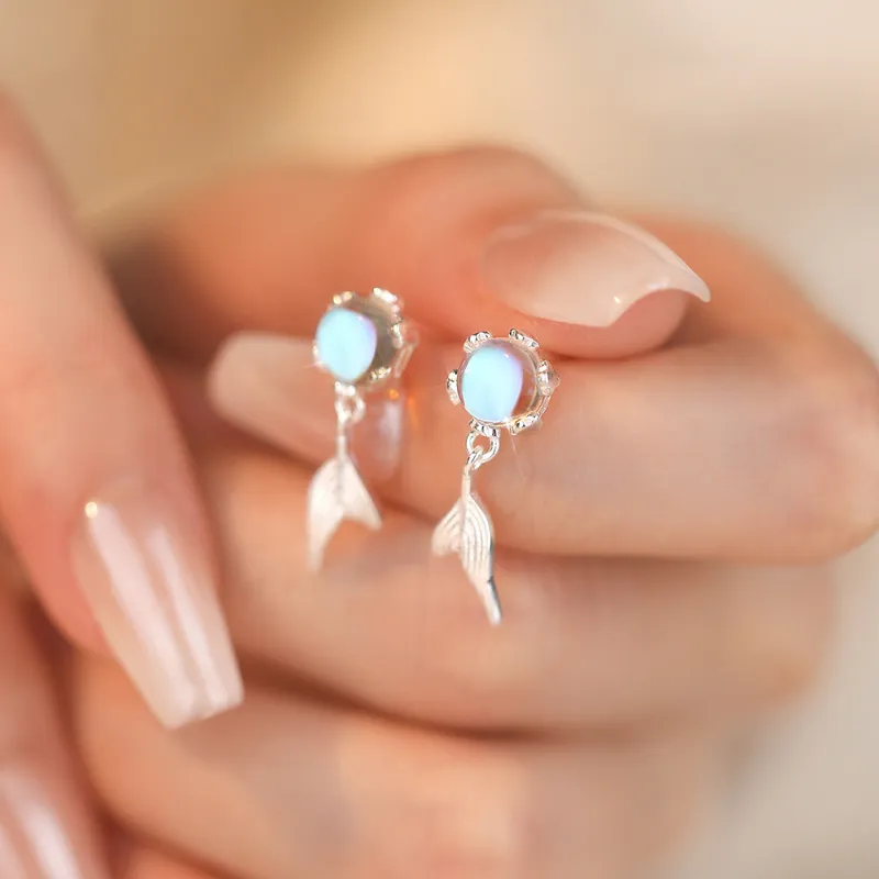 TAOHUAZHAOZHAO S925 Silver Earrings Women's-3