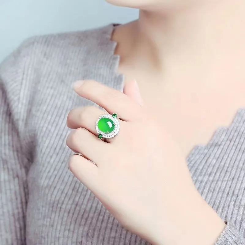 Gifts Jade Rings Women's-4