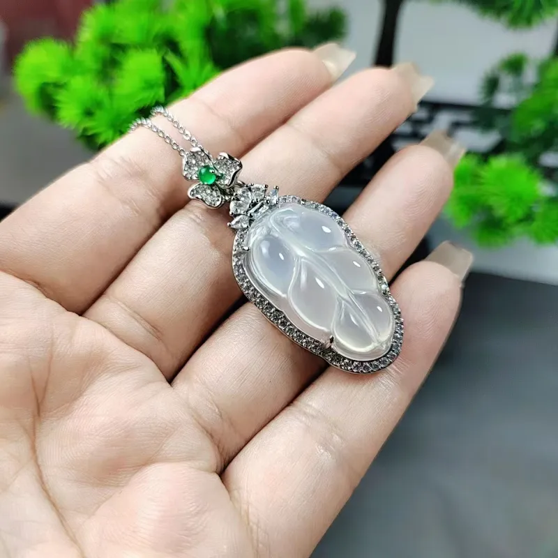Gifts Jade Necklaces Unisex-3
