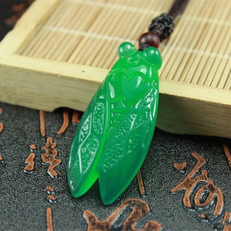 Gifts Chalcedony Jade Necklaces Unisex-1