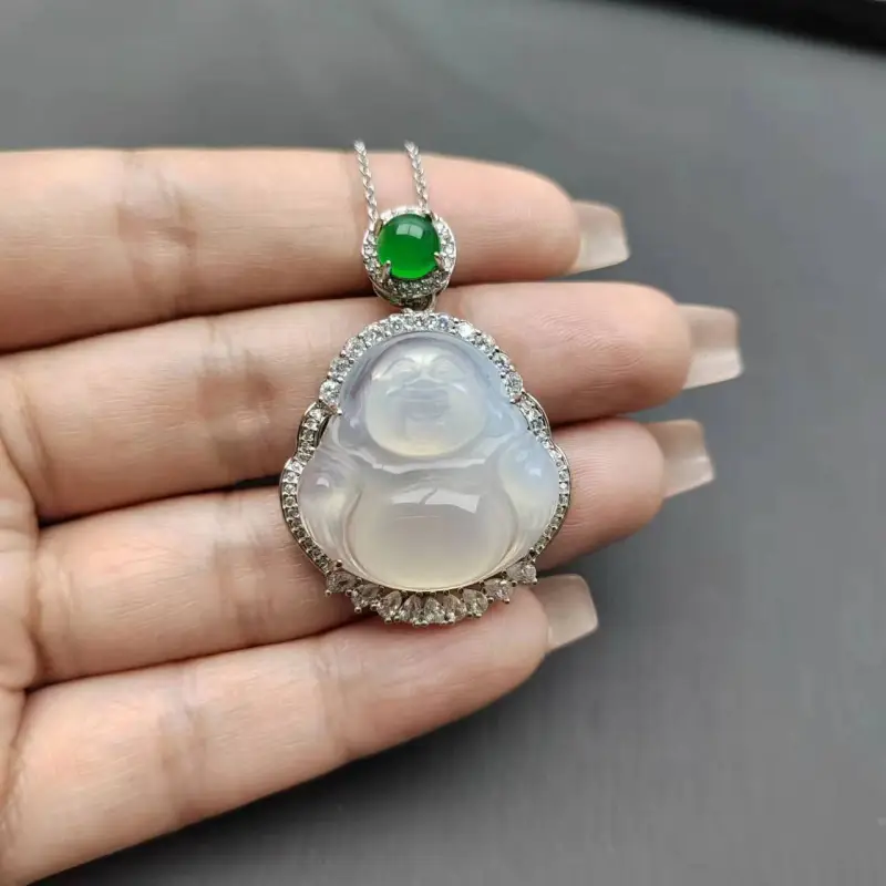 Gifts Chalcedony Necklaces Unisex-1