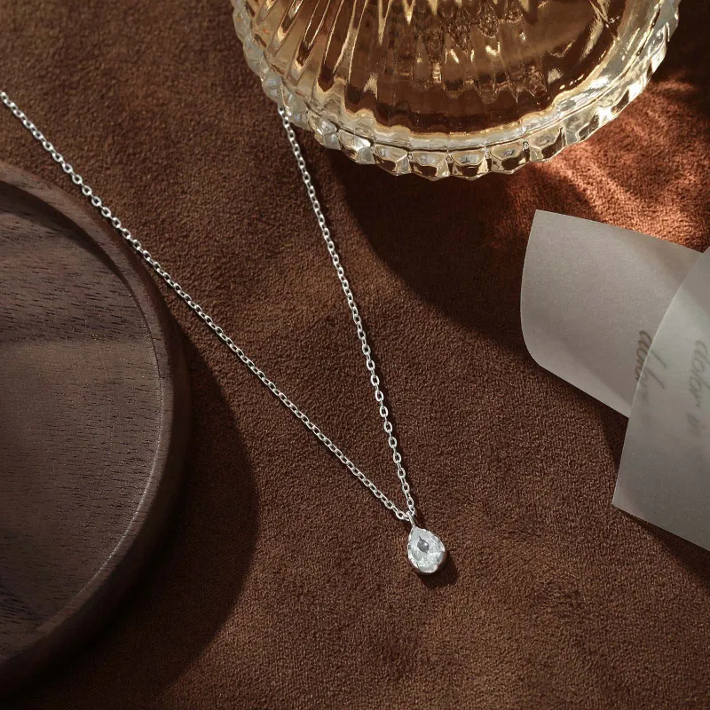 Modern Miracle Sterling Silver S999 Necklaces Unisex-3