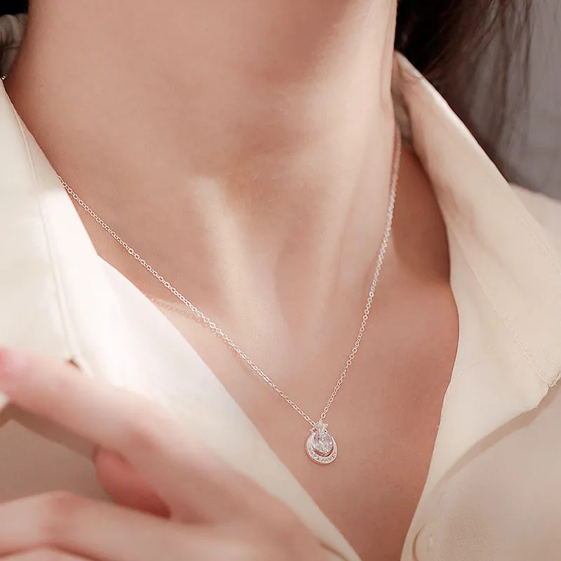 Modern Miracle S999 Fine Silver Necklaces Unisex-3
