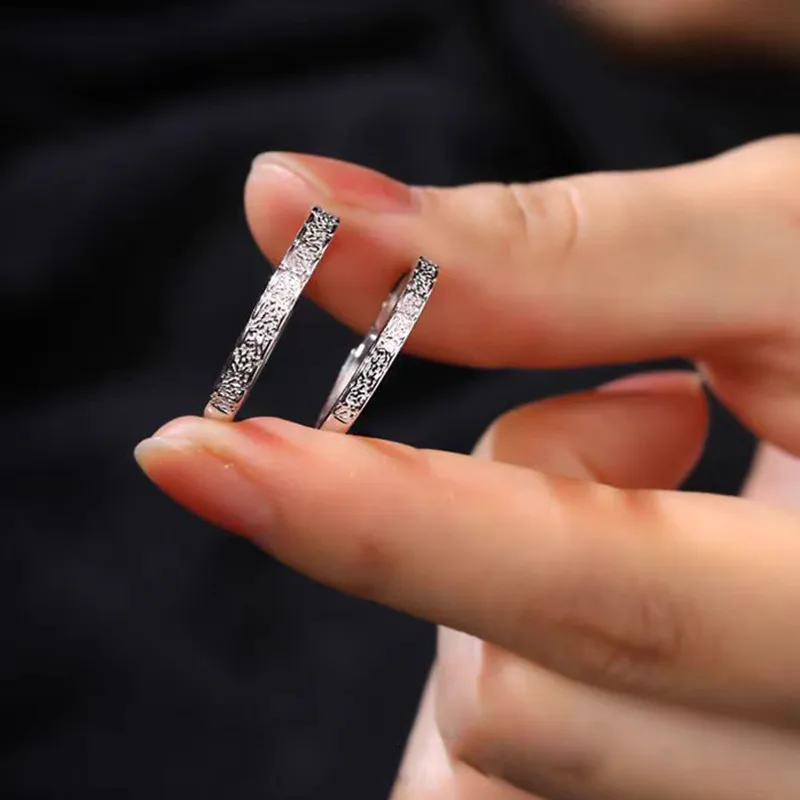Modern Miracle Sterling Silver Rings Unisex-3