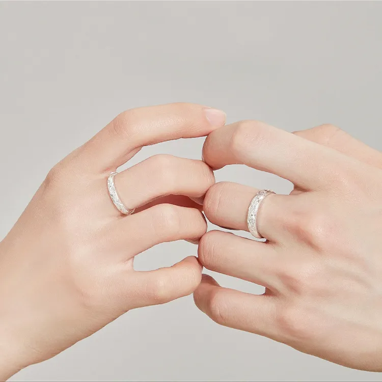 Modern Miracle 999 Fine Silver Rings Unisex-3