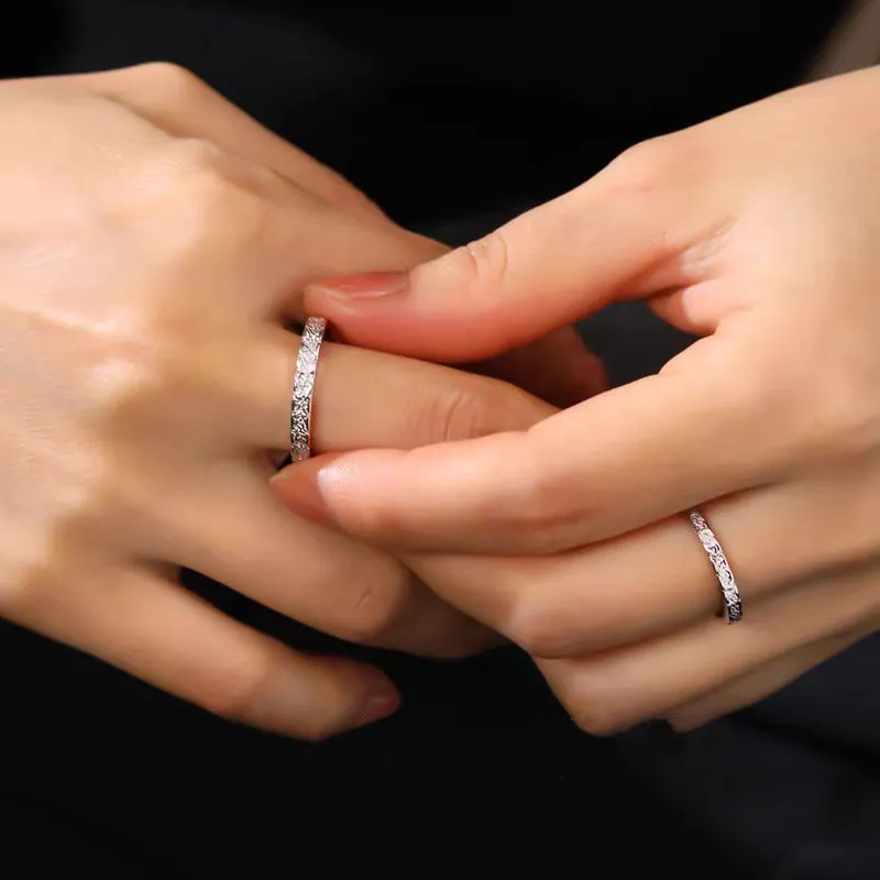 Modern Miracle Sterling Silver Rings Unisex-2